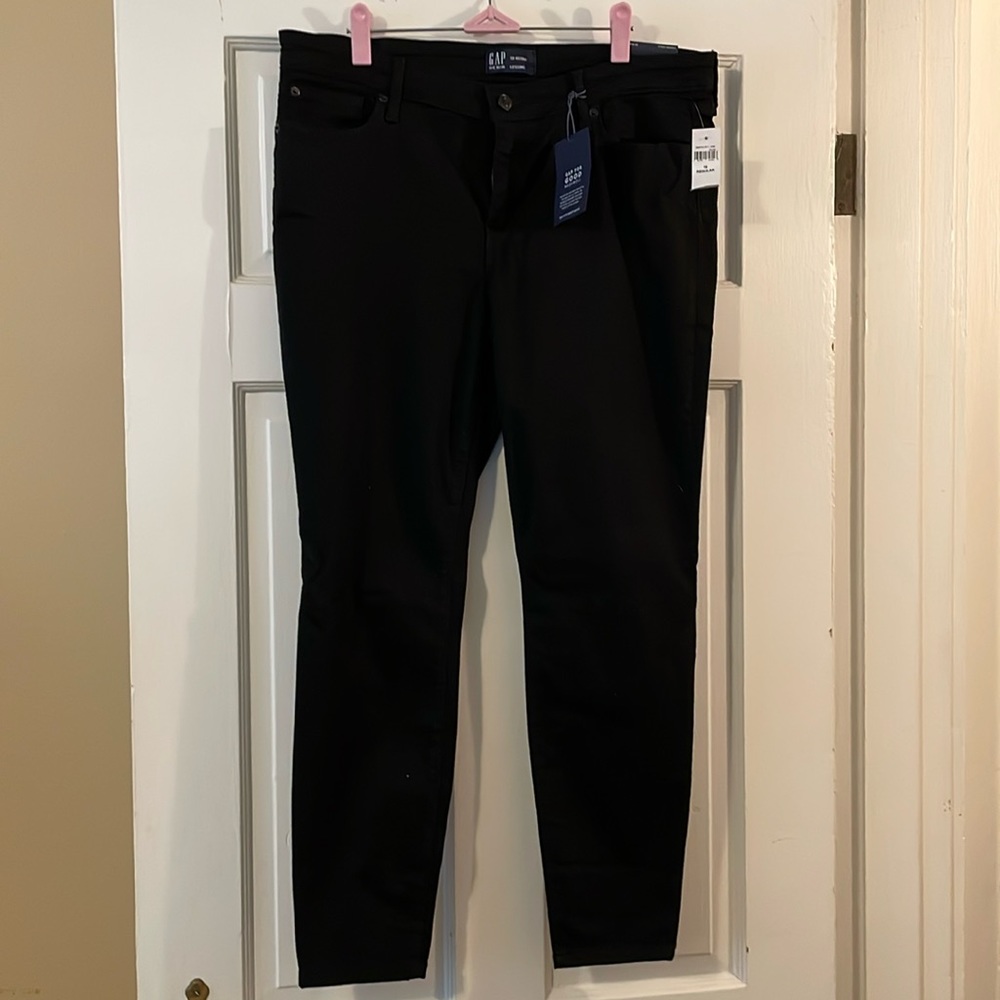 GAP black denim legging